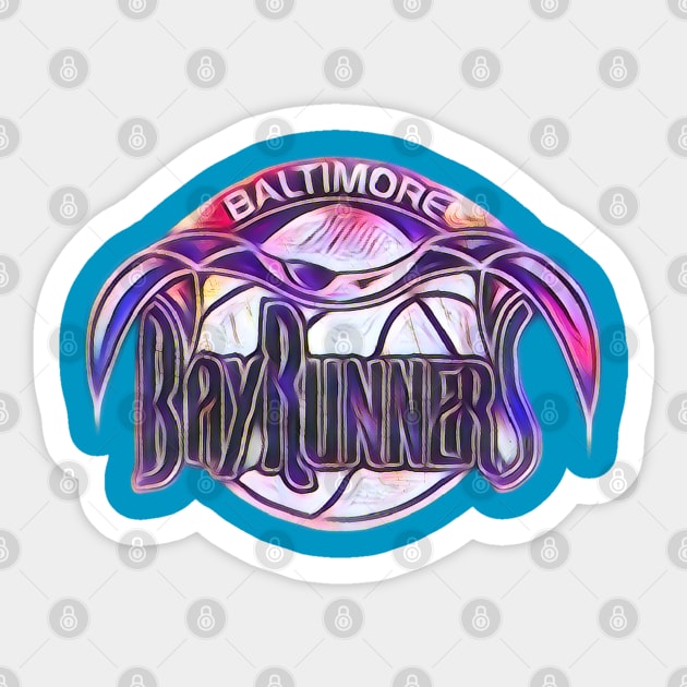 Baltimore Bayrunners Basketball Sticker by Kitta’s Shop
